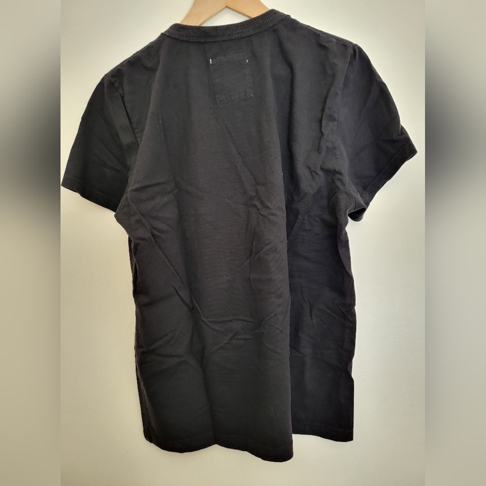 Vintage Surf Style Black Short Sleeve Tee Casual Beachwear - M - Picture 3 of 7